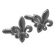 Boutons de Manchettes Fleur de Lys