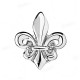 Pin's Fleur de Lys Argenté