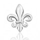 Pin's Fleur de Lys Argenté