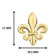 Pin's Fleur de Lys Doré