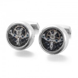 Boutons de Manchette Mouvement Tourbillon