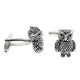 Boutons de Manchette Chouette Hibou