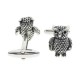 Boutons de Manchette Chouette Hibou