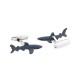 Boutons de Manchette Requin Squale