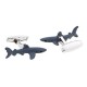 Boutons de Manchette Requin Squale