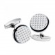 Boutons de Manchette Design Diamant