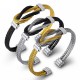 Bracelet Homme Cable Acier Twister