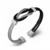 Bracelet Homme Cable Acier Twister