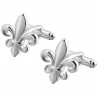 Boutons de Manchettes Fleur de Lys